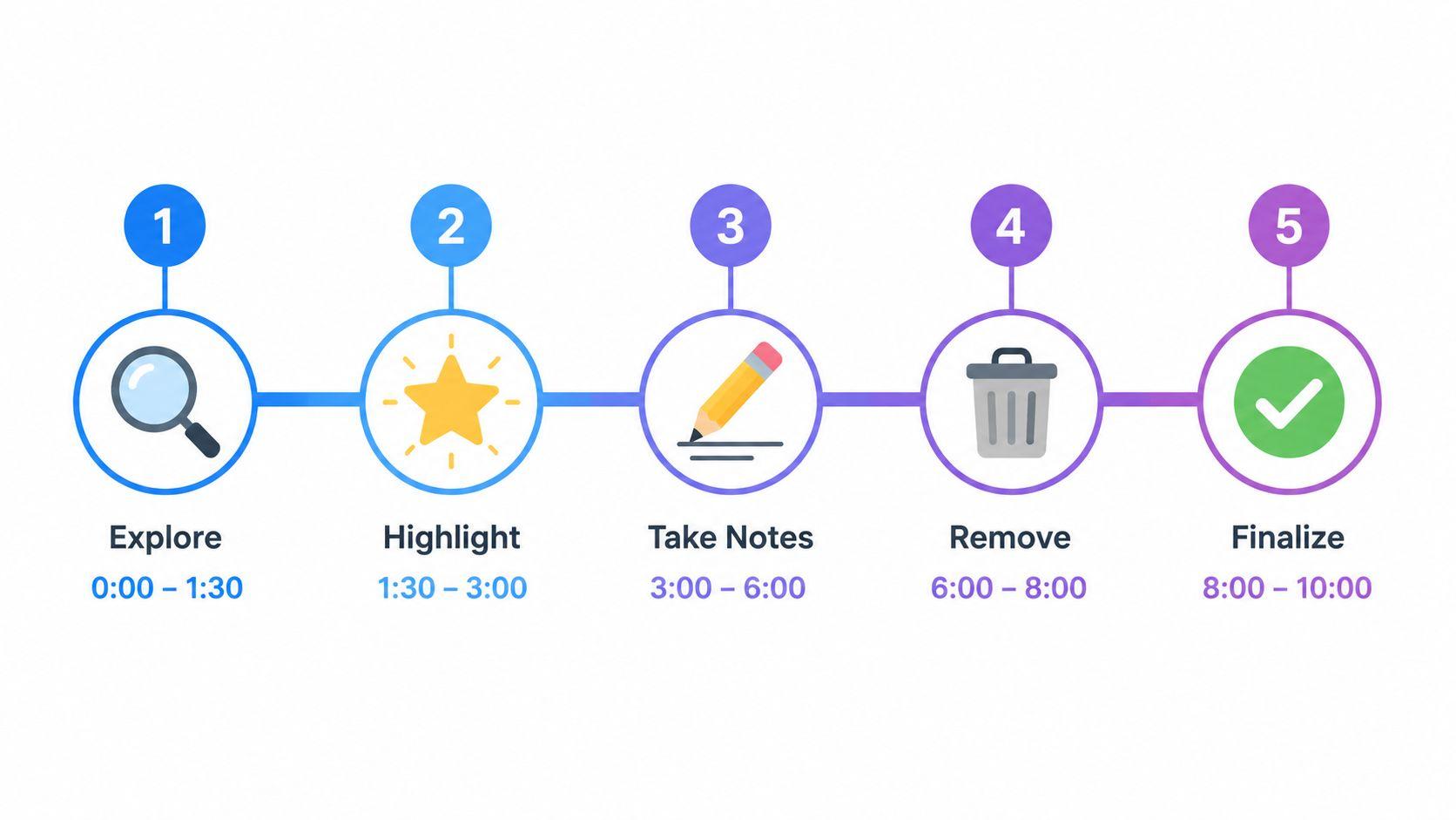 10 min inbox zero process