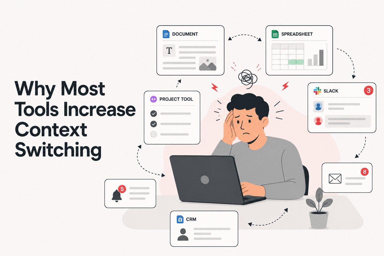productivity tools increase context switching