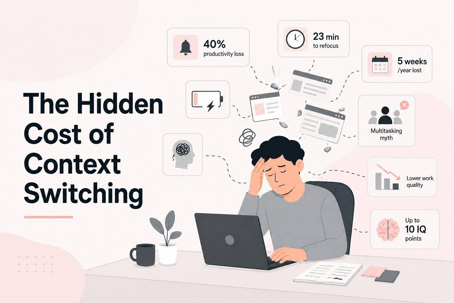 hidden cost of context switching