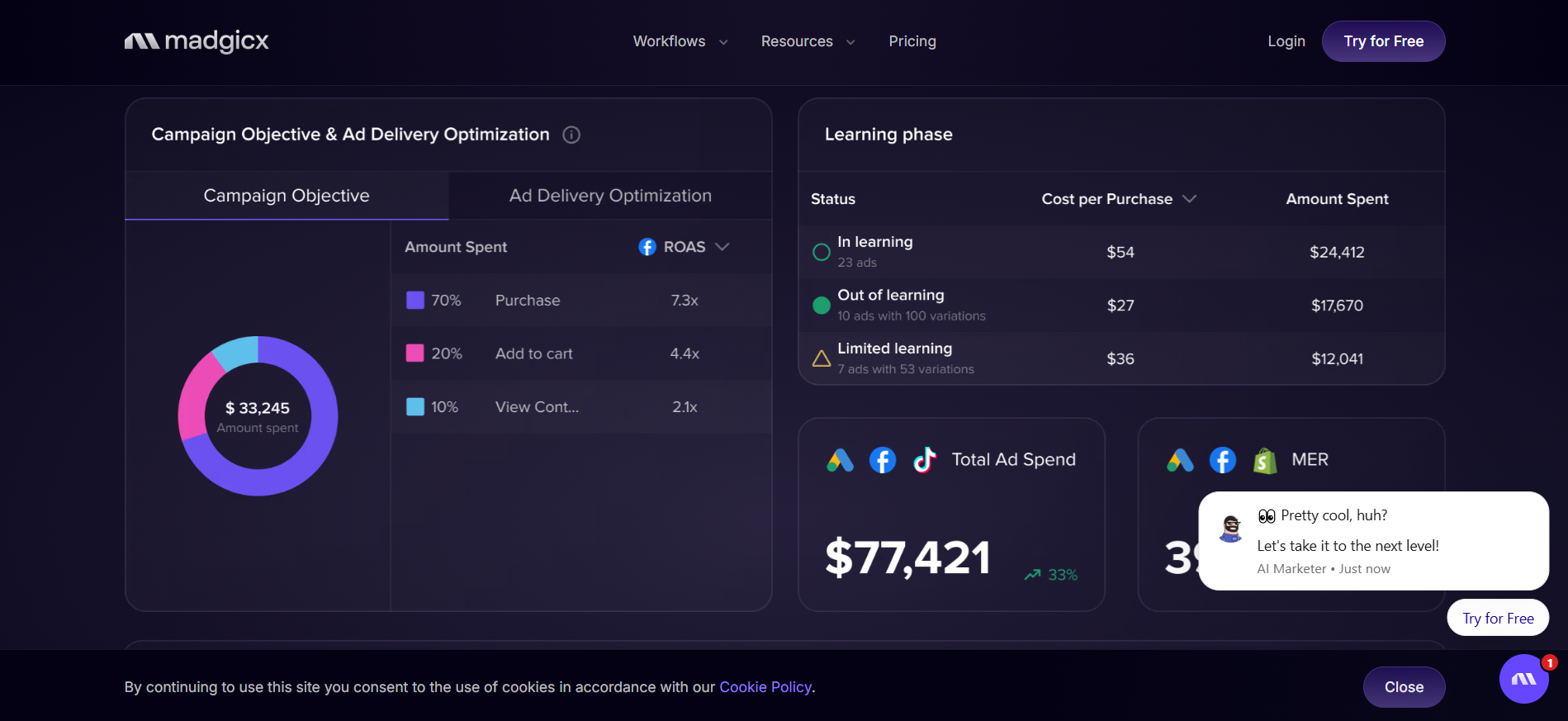 madgicx ad analytics
