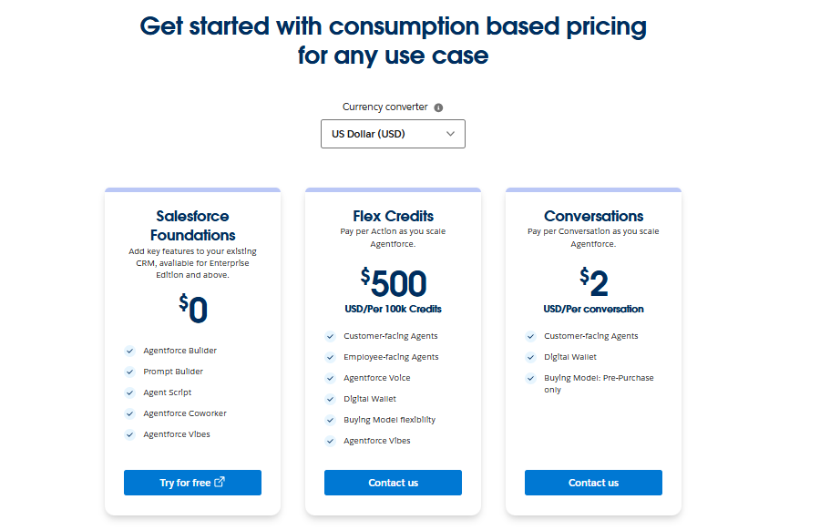 usage based ai pricing model example