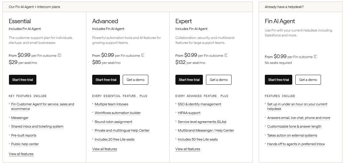 outcome based ai pricing model example