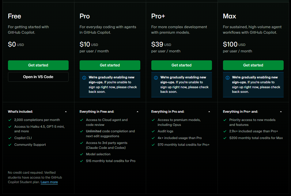 subscription based ai pricing model example