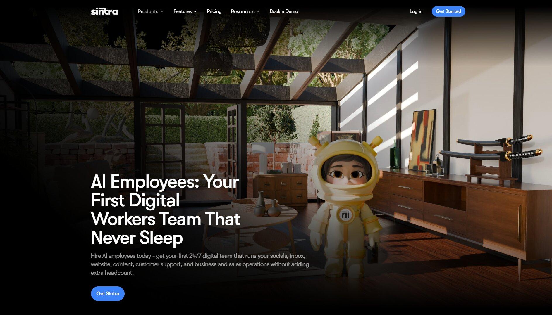 sintra ai homepage