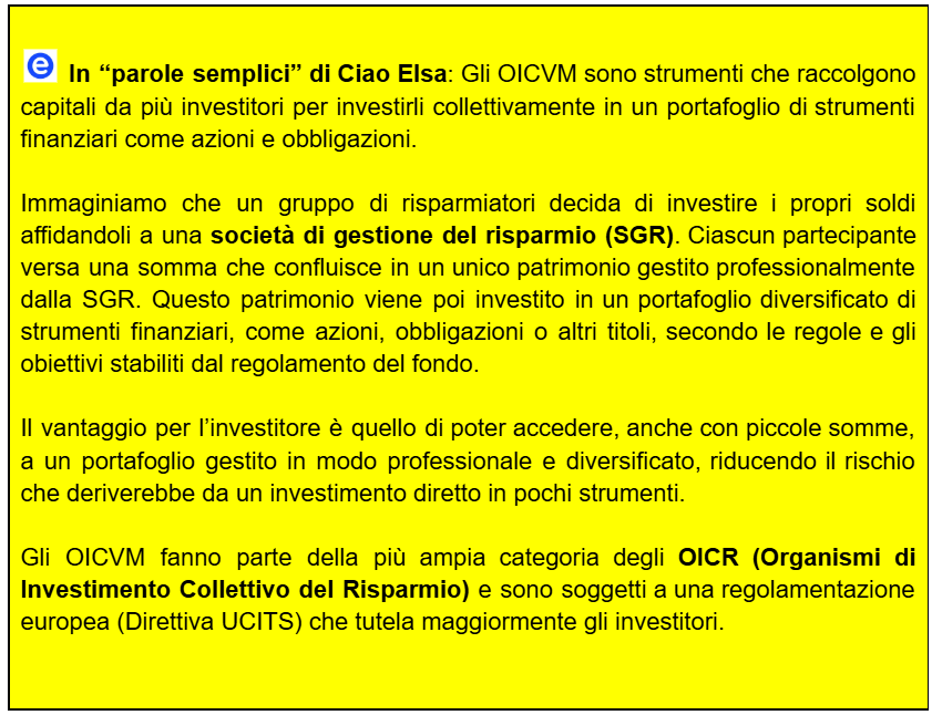 OICVM investimenti fondi pensione