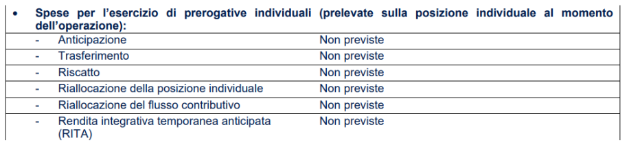 spese operazioni individuali amundi secondapensione