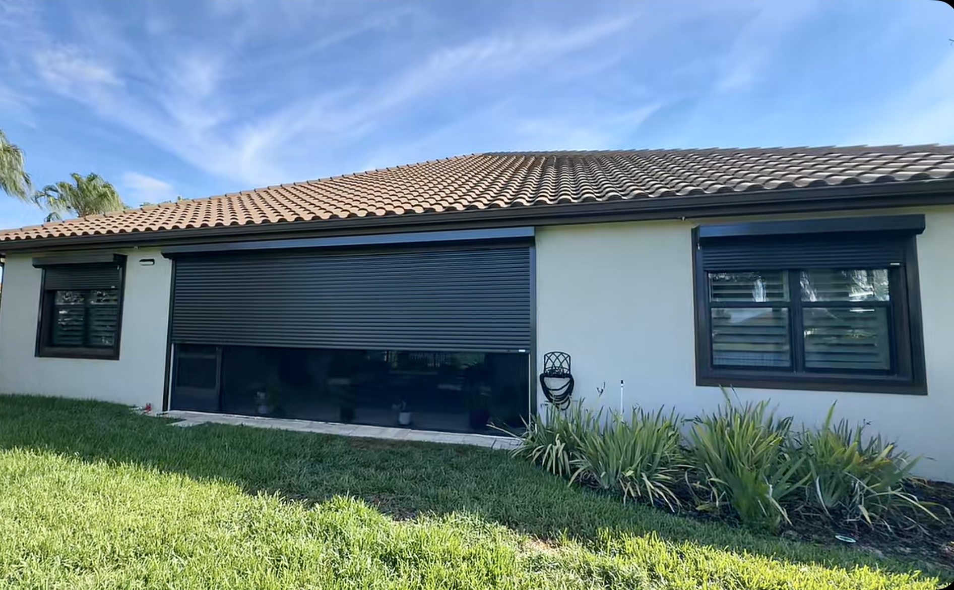 Motorized Roll Down Shutters in Melbourne, FL. 