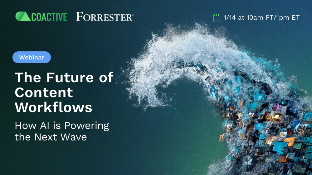 Join us to learn from Forrester Research’s Phyllis Davidson to understand how leading organizations are extending their DAM with Coactive’s specialized AI.