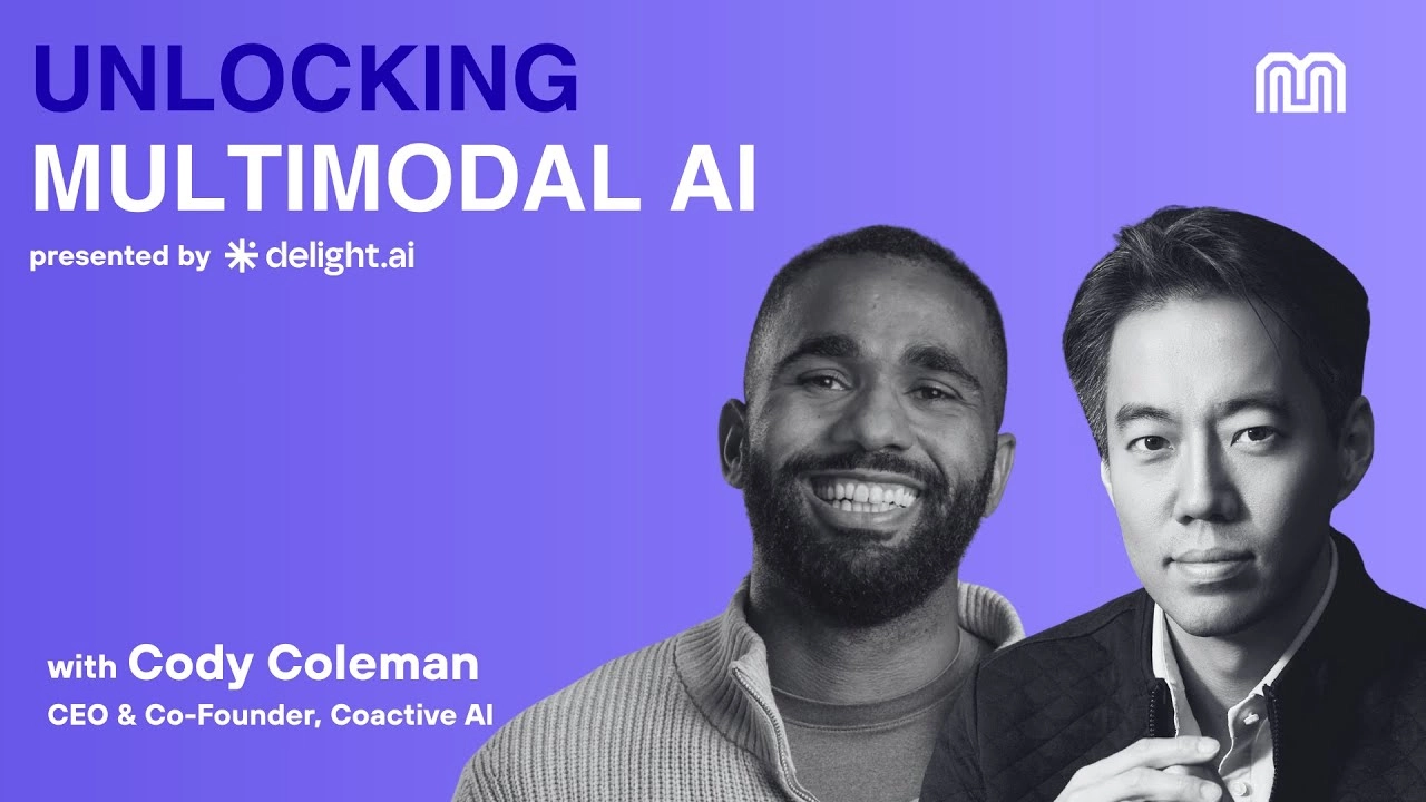 John Kim is joined by Cody Coleman, CEO and Co-Founder of Coactive AI, to explore how enterprises can finally make sense of their image, video, and audio content.