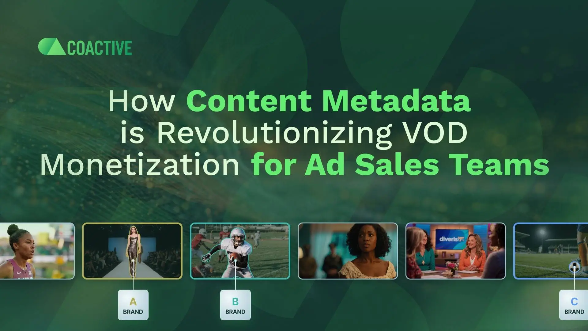 Optimize VOD advertising using rich content metadata to drive contextually relevant and brand-safe advertising opportunities that increase ad revenue.