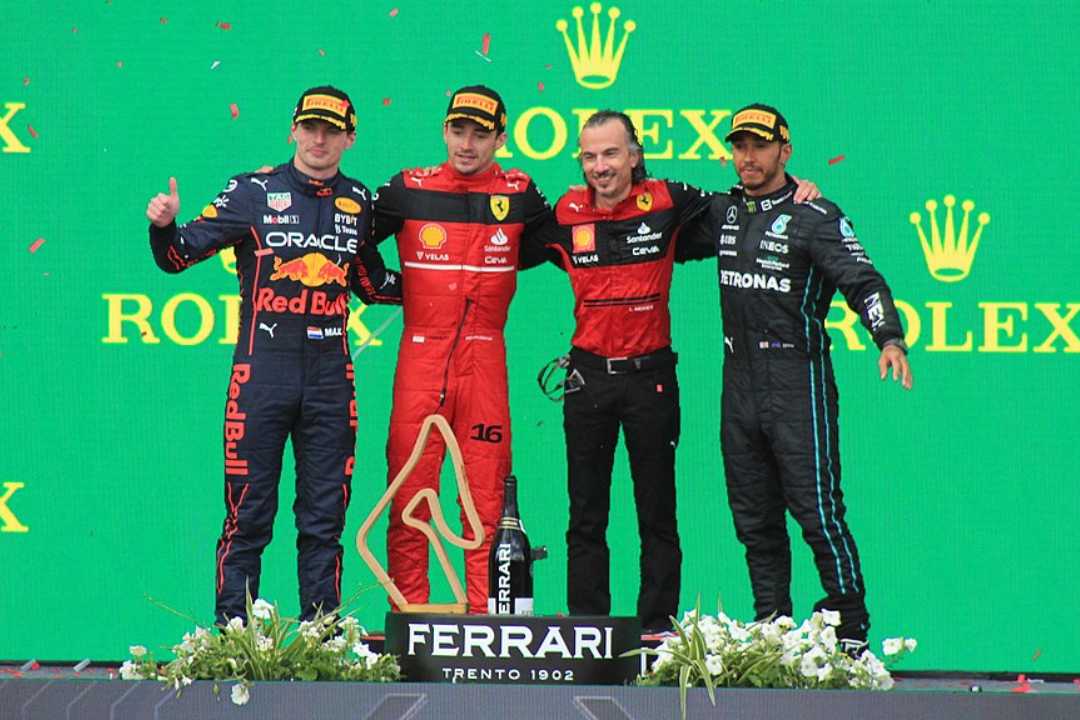 Ferrari Trento – italiensk musserende vin fra Trentino på seierspallen i Formel 1