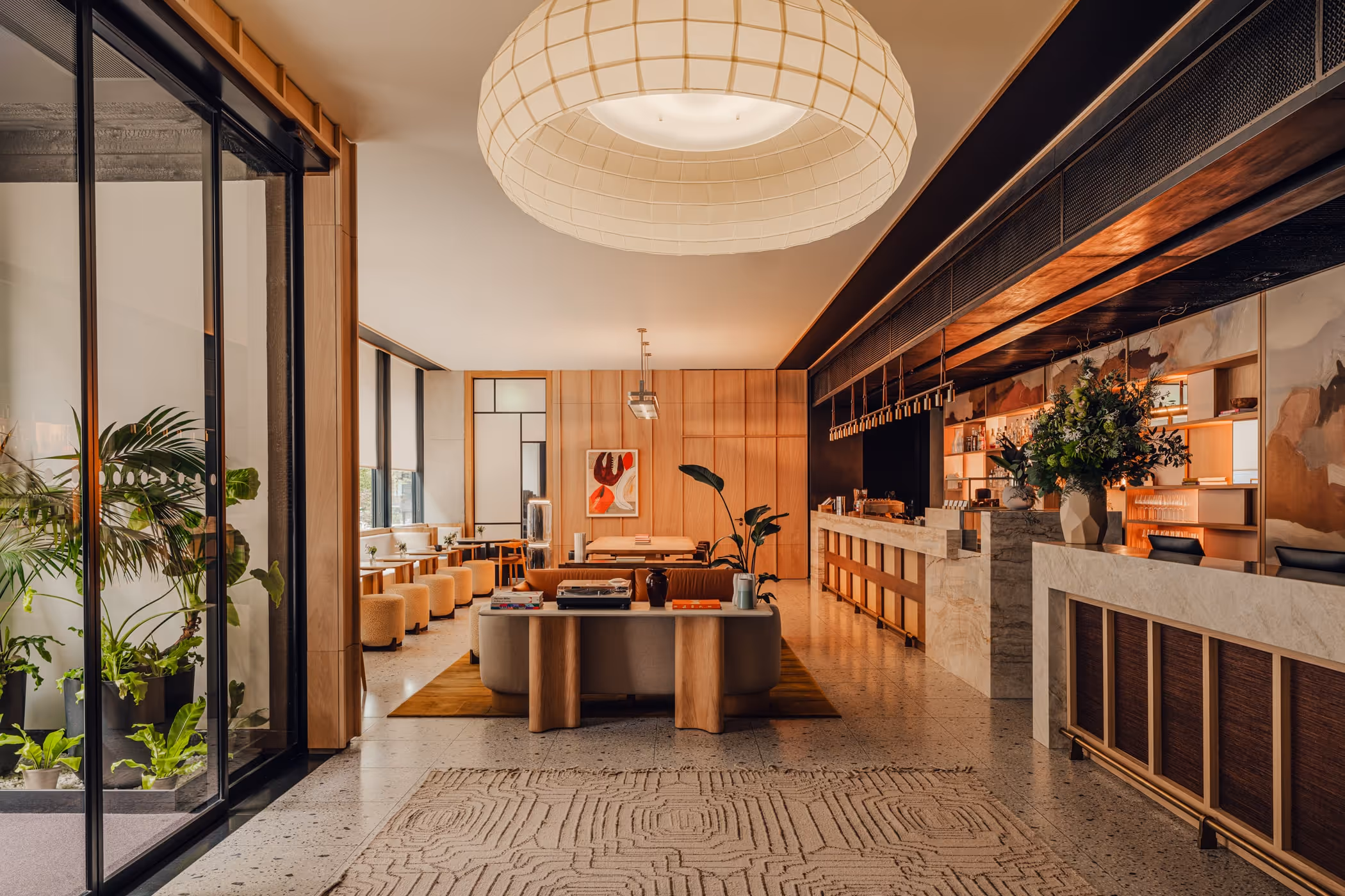 Indulge in the opulent Master Suite with breathtaking views of the tranquil garden.