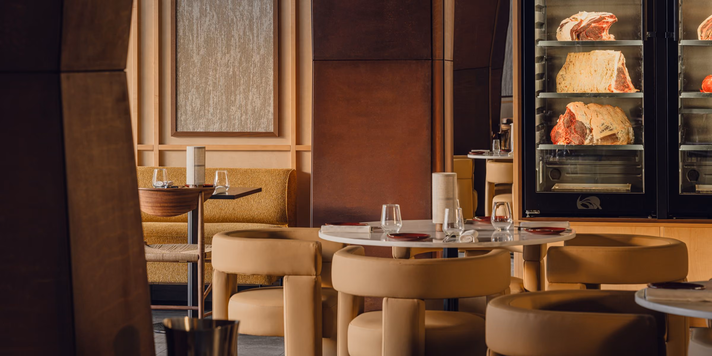 Aethos Monterosa 1568 steakhouse restaurant in Champoluc Monterosa Aosta valley