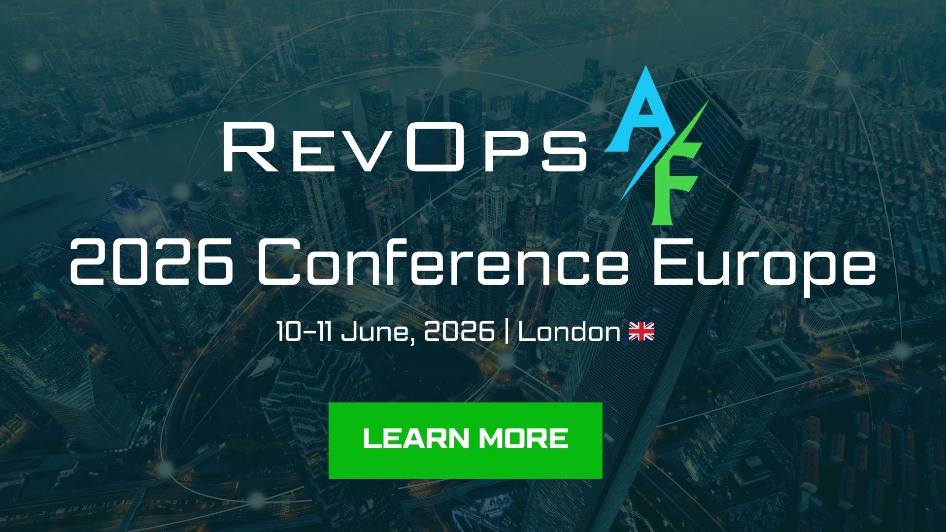 RevOpsAF 2026 Europe, London