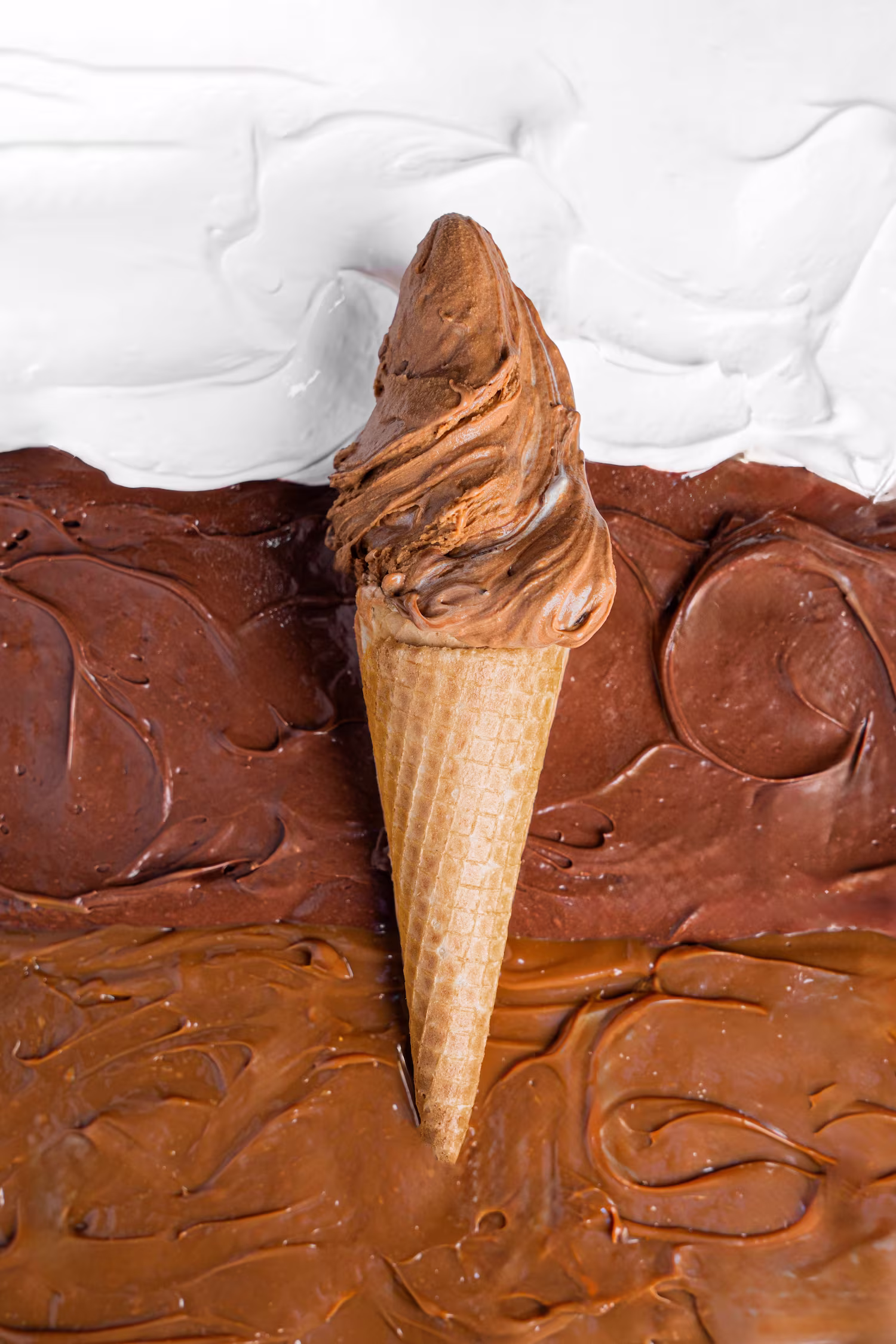 Helado de dulce de leche