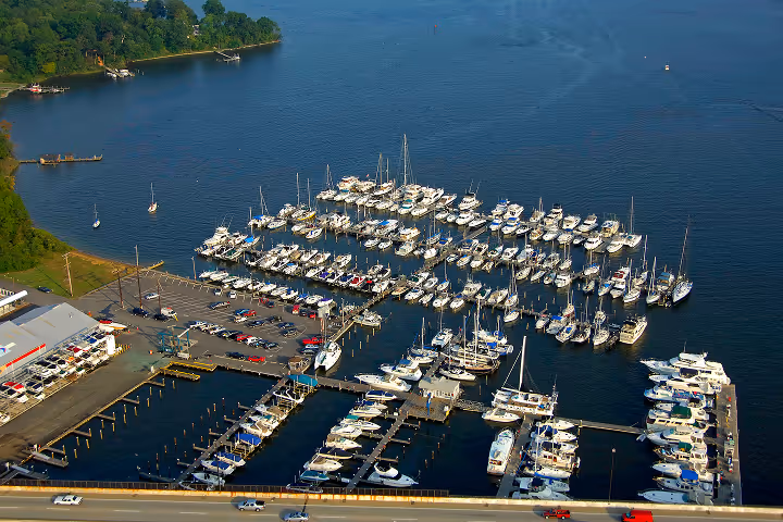 Liberty Marina Aerial Slide 4
