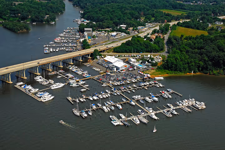 Liberty Marina Aerial Slide 3