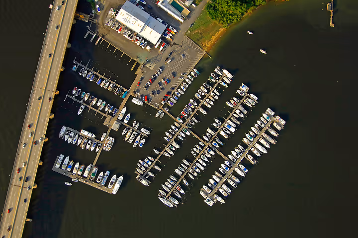 Liberty Marina Aerial Slide 6
