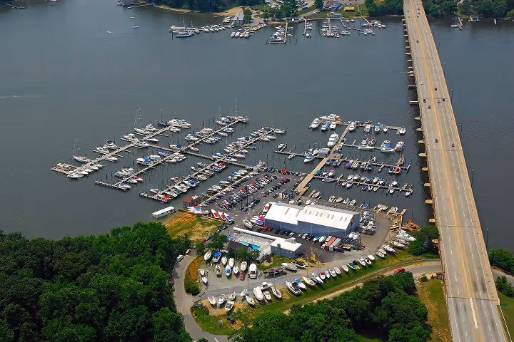 Liberty Marina Aerial Slide 2