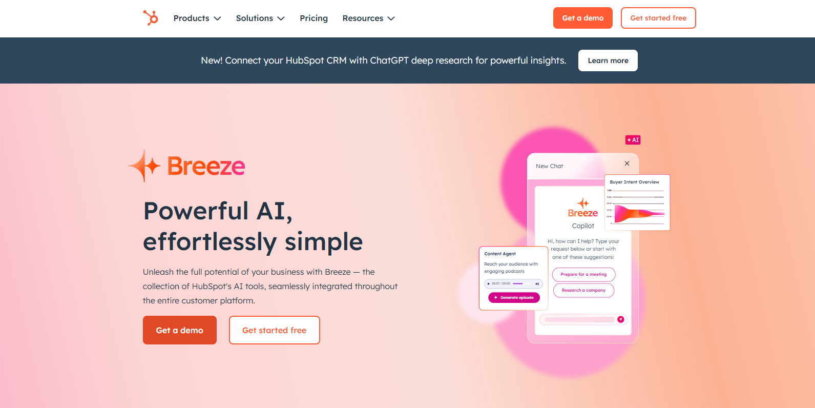 Breeze Intelligence by HubSpot