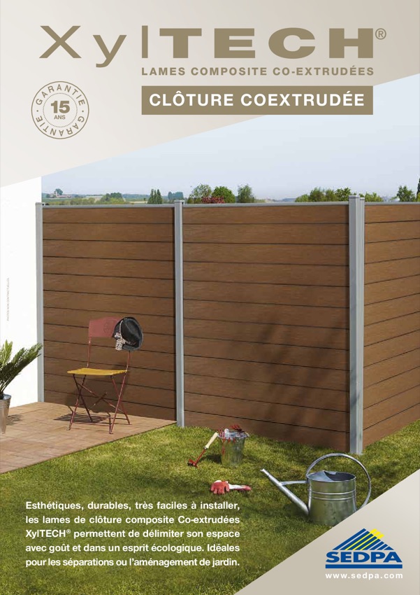 Couverture du catalogue Clôture coextrudée