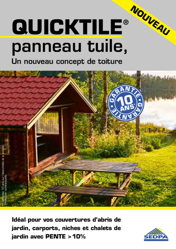 Couverture du catalogue Quicktile