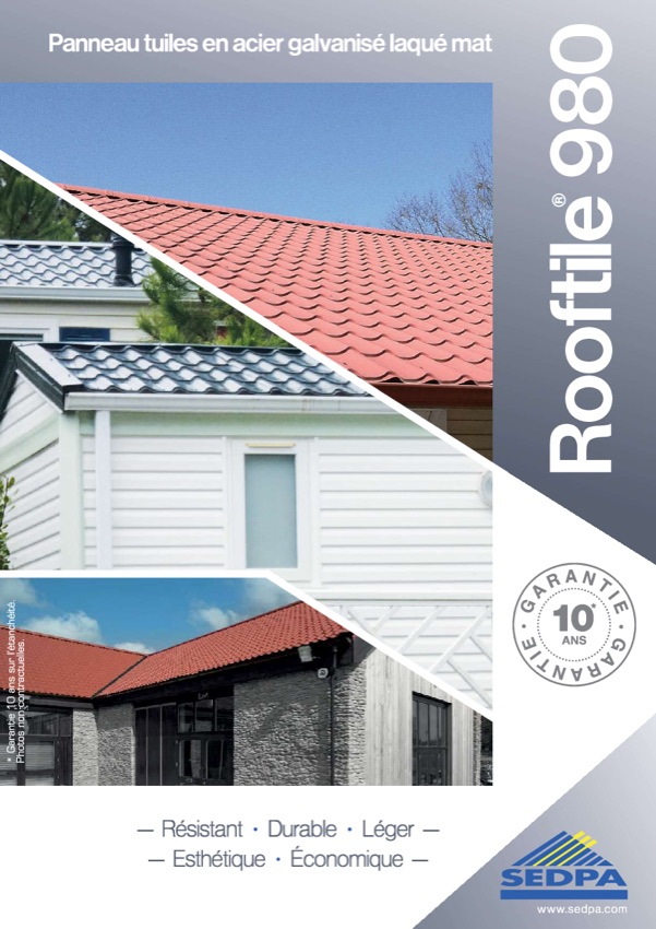 Couverture du catalogue Rooftile 980