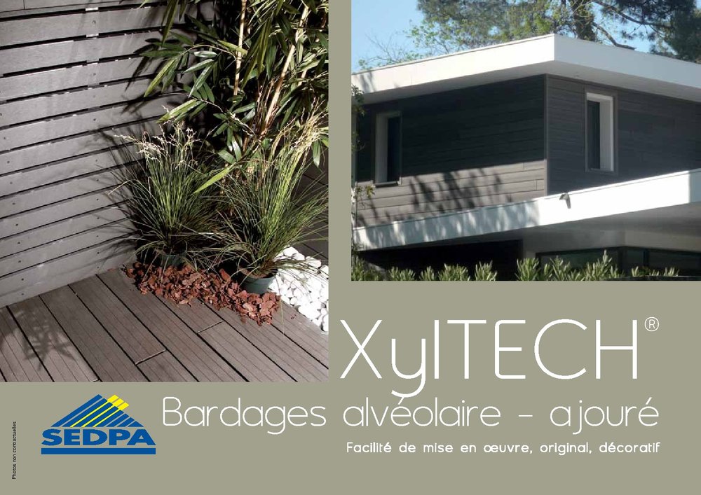 Couverture du catalogue XylTECH Bardage