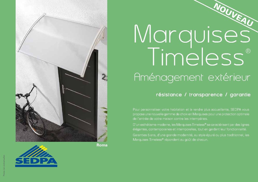 Couverture du catalogue Marquise