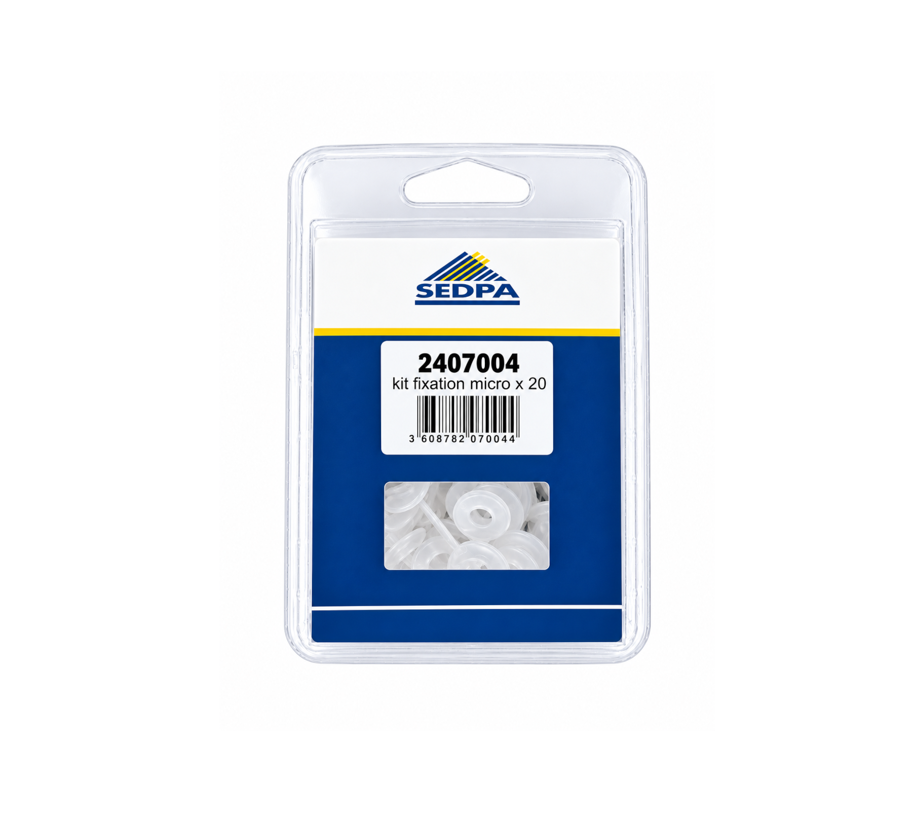 Kit de fixation MICRO pour plaques ondulées PVC