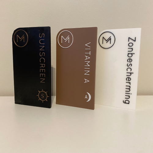 Meer dan Mooi 3D printed product display