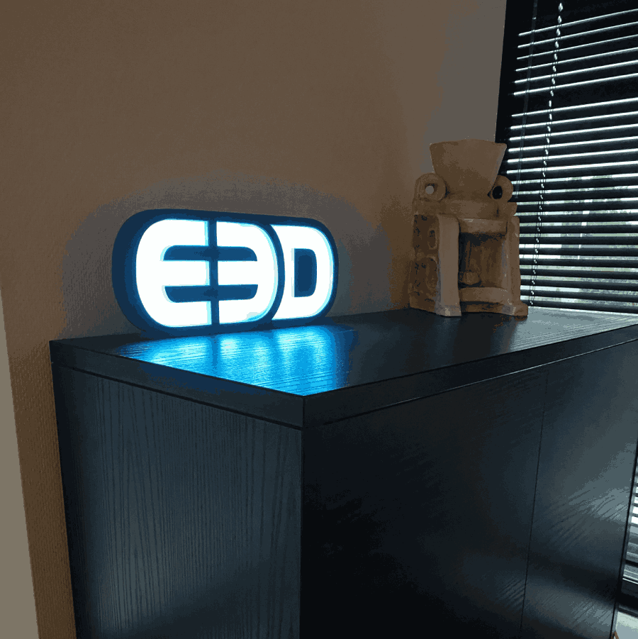 3D printed product in Bambu Lab X1E