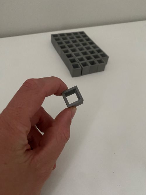 3D printed product in Bambu Lab X1E