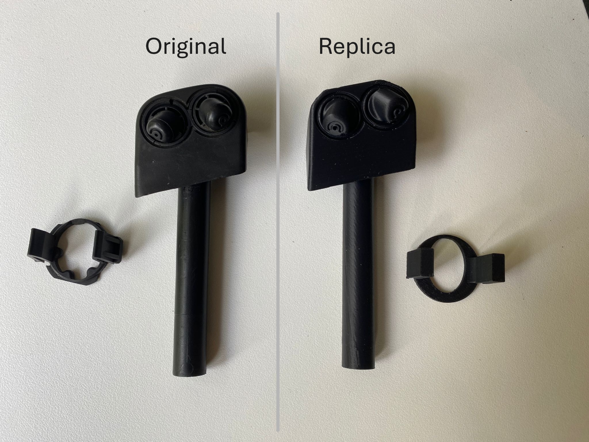 3D printed headlight washer BMW E36 1998