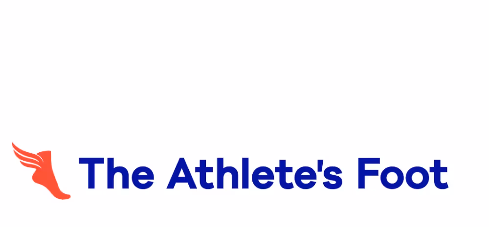 The Athlete's foot logo on a white background