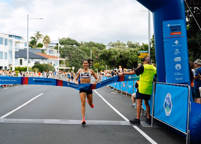 Running to the finish line