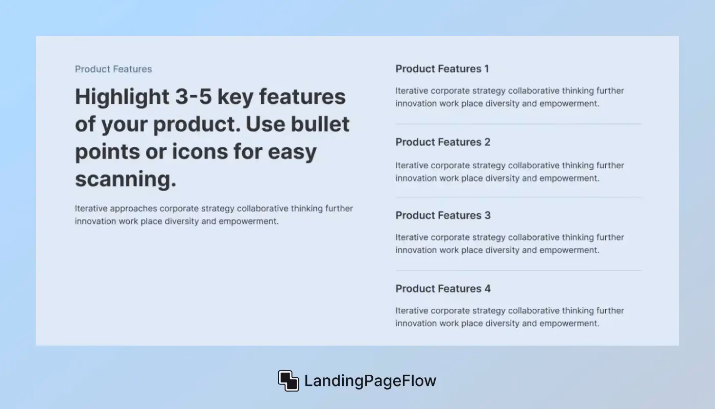Key Features to Look for in Landing Page Templates