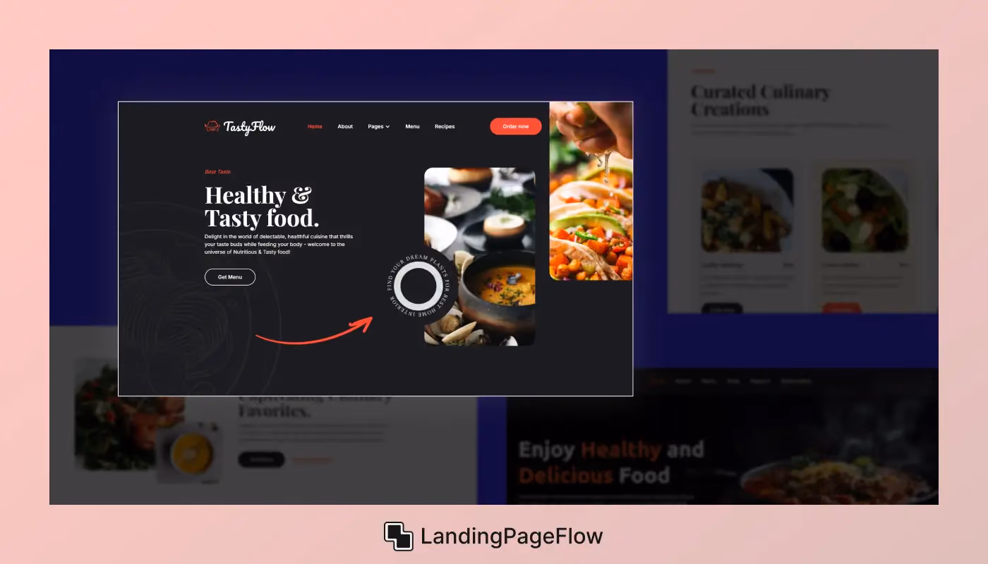 Examples of Successful Restaurant Landing Pages