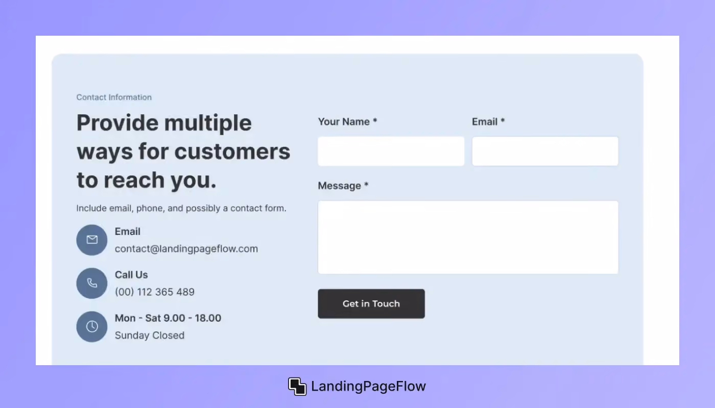 Strong Call-to-Action (CTA)