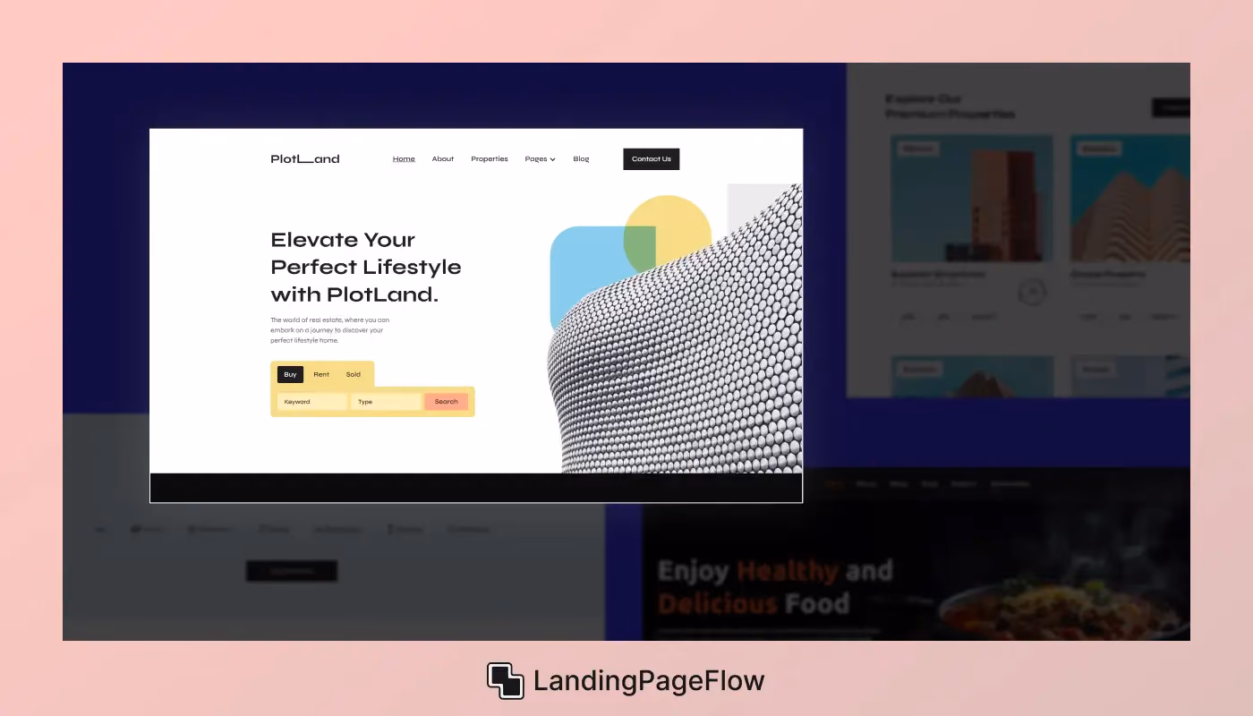 Examples of Creative Landing Page Designs
