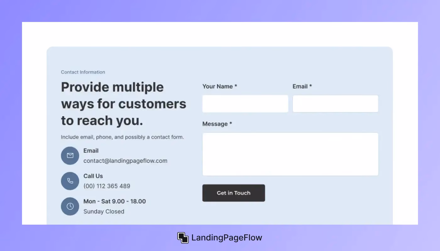 Strong Call-to-Action (CTA)
