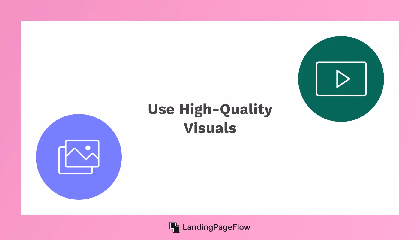 Use High-Quality Visuals