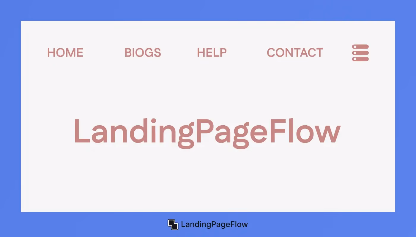Dusty Rose Font on Light Gray Background