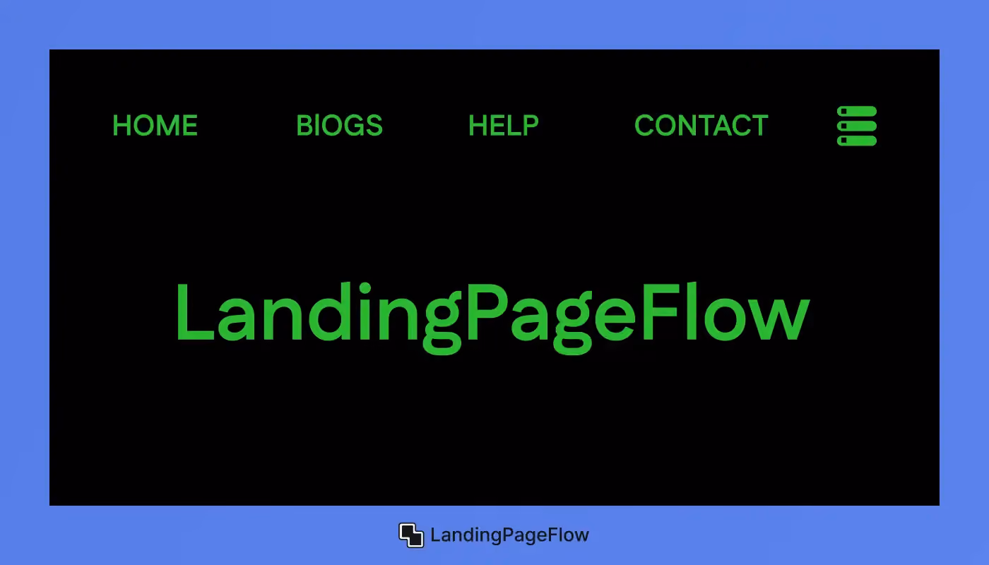 Neon Green Font on Jet Black Background