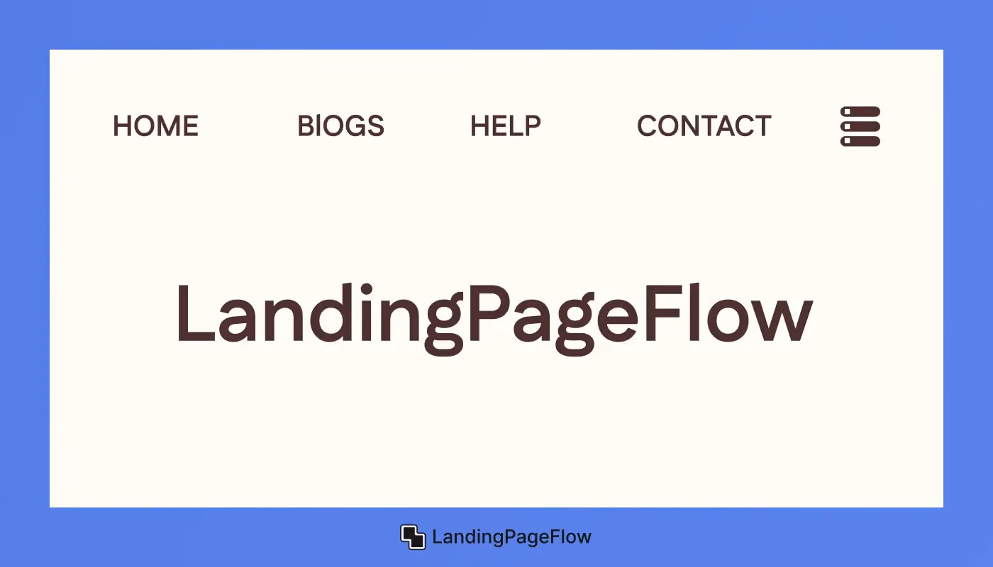 Chocolate Brown Font on Ivory Background