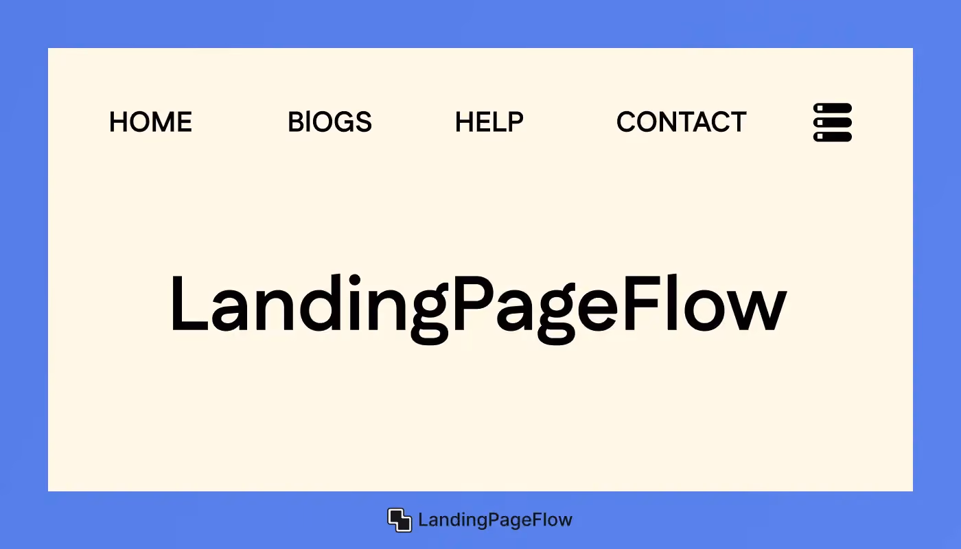 Jet Black Font on Cream Background