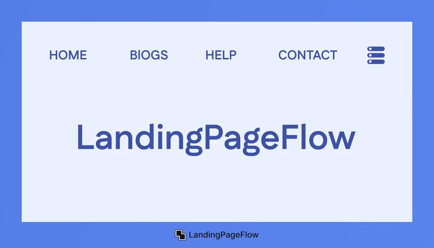 Indigo Font on Pale Blue Background