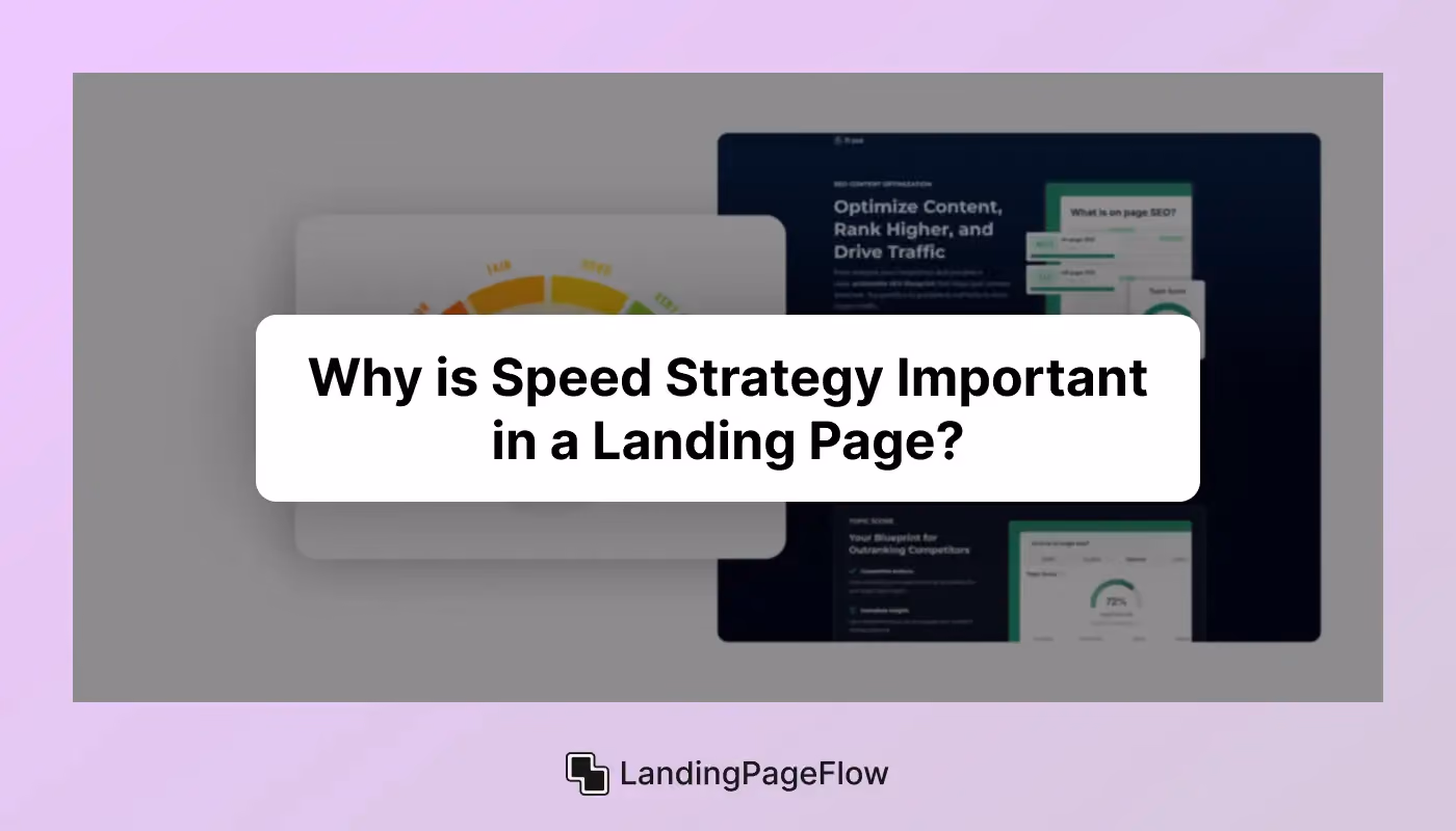 Why is Speed Strategy Important in a Landing Page?