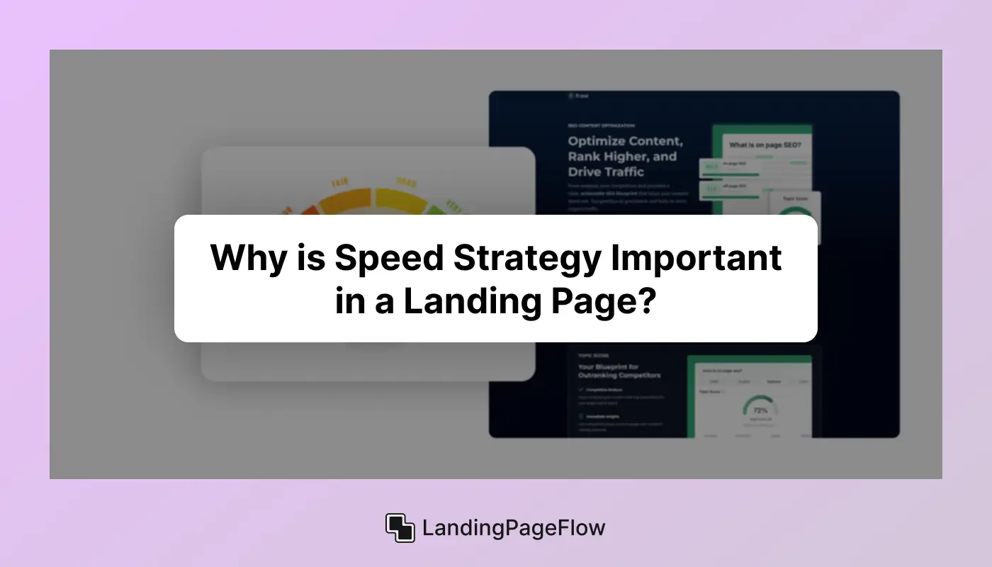 Why is Speed Strategy Important in a Landing Page?