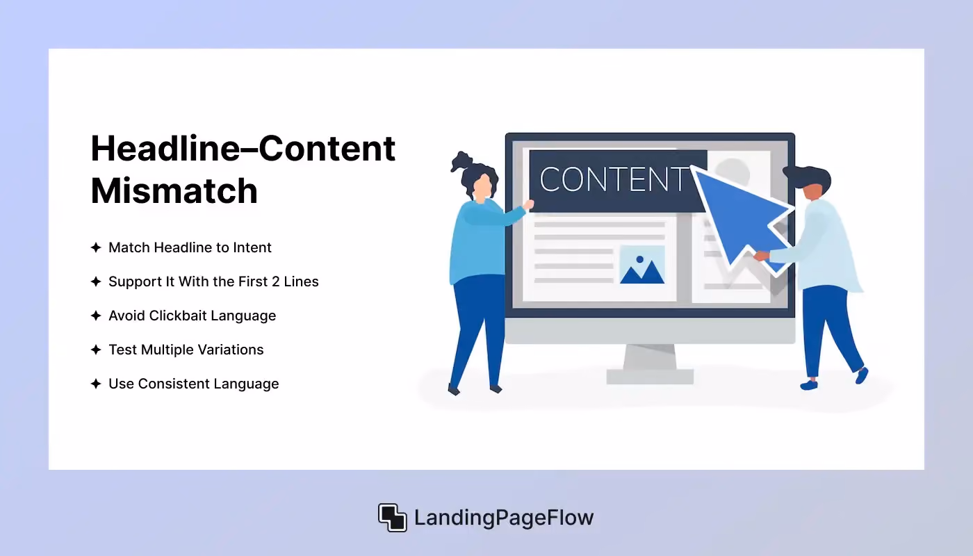 Headline–Content Mismatch
